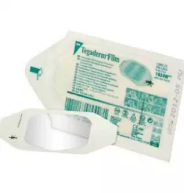*Пластир для закриття ран Tegaderm 1622W прозорий для педіатрії 4,4 х 4,4 см