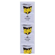 *Пластини для фумігатора Raid від мух №10