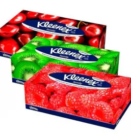 *Серветки Kleenex Family 2-шарові в коробці №150