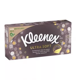 *Серветки Kleenex Ultrasoft 3-шарові в коробці №72