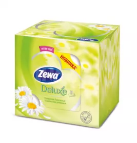 *Серветки Zewa Deluxe Арома кул 3-шарові №60