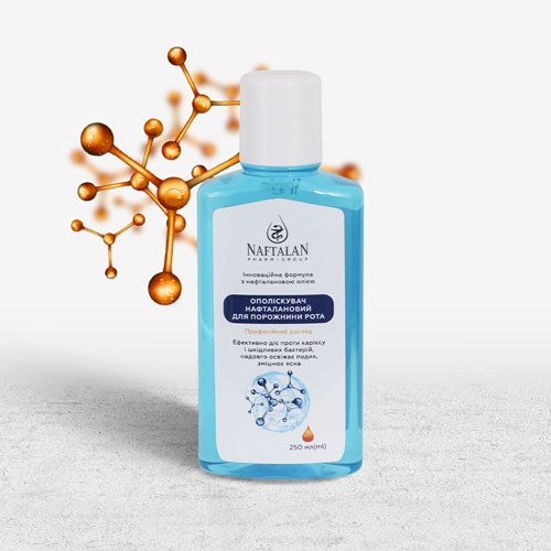 *Ополіскувач для ротової порожнини Naftalan Pharm Group 250 мл