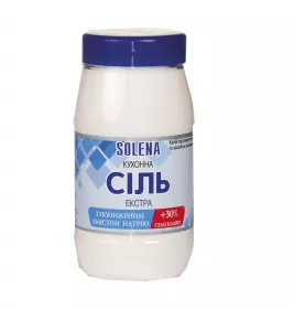 *Сіль морська Solena харч. з калієм з низьким вмістом натрію 700 г