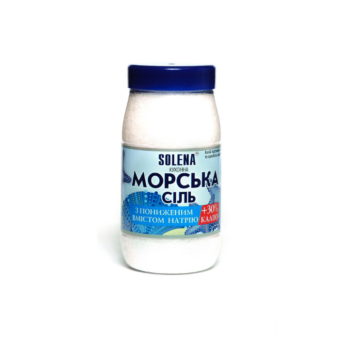 *Сіль Solena харч. з калієм з низьким вмістом натрію 700 г