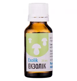 Екзолік розчин 1% по 20 мл у флаконі 1 шт. - Червона ЗІрка