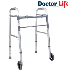 *Ходунки Dr.Life 10184SL/W складные с колёсами
