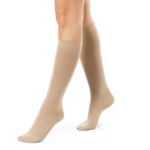 *Панчохи Pani Teresa PT0406 компресс. 1 клас коротк. закр. світл. беж. р. M