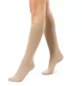 *Панчохи Pani Teresa PT0403 компресс. 2 клас коротк. закр. світл. беж. р. XL