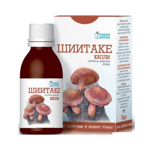 *Гриб Шіїтаке краплі 100 мл