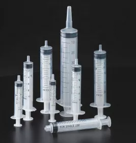 *Шприц Luer Slip 3-х комп. з 1-ю голкою 23G (0,6х25мм) 2мл №1 Brise plus