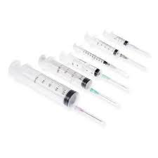 *Шприц 3-х комп. с 1-й иглой 22G (0,7х40мм) 5мл Luer Lock №1 Alexpharm