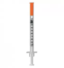 *Шприц інсуліновий U-100 з голкою 29G (0,3x13мм) 1мл №100 Vogt Medical