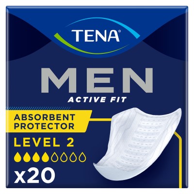 Урологические прокладки TENA Men Active Fit L2 мужские №20 Урологические прокладки TENA Men Active Fit L2 мужские №20