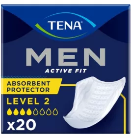 Урологические прокладки TENA Men Active Fit L2 мужские №20