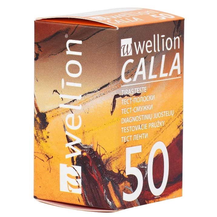 *Тест-полоски Wellion Calla Light для глюкометра №50 *Тест-полоски Wellion Calla Light для глюкометра №50