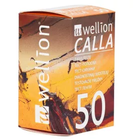 *Тест-смужки Wellion Calla Light для глюкометра №50