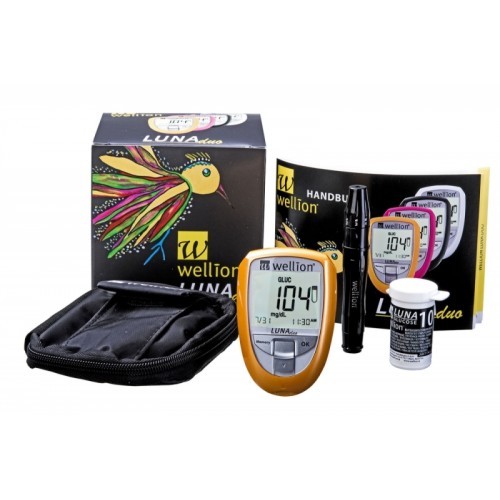 Тест-смужки Wellion Luna Duo для глюкометра №50