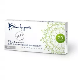 *Тест-смужка Prima Diagnostic 20 мМО/мл №1
