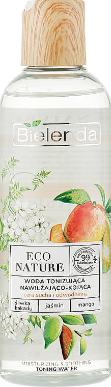 *Тонік Bielenda ECO Nature Зволожувальний і заспокійливий 200 мл