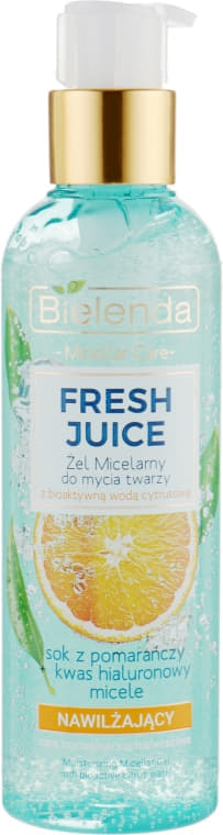 *Гель для умывания Bielenda Fresh Juice Апельсин 190мл *Гель для умывания Bielenda Fresh Juice Апельсин 190мл