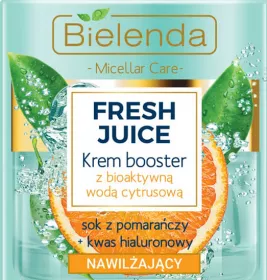 *Крем Bielenda Fresh Juice Зволожувальний з біоактивною цитрусовою водою 50 мл