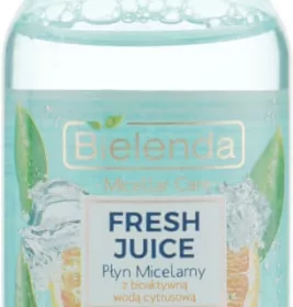 *Міцелярна вода Bielenda Fresh Juice Апельсин 500мл