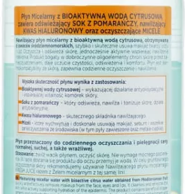 *Міцелярна вода Bielenda Fresh Juice Апельсин 500мл