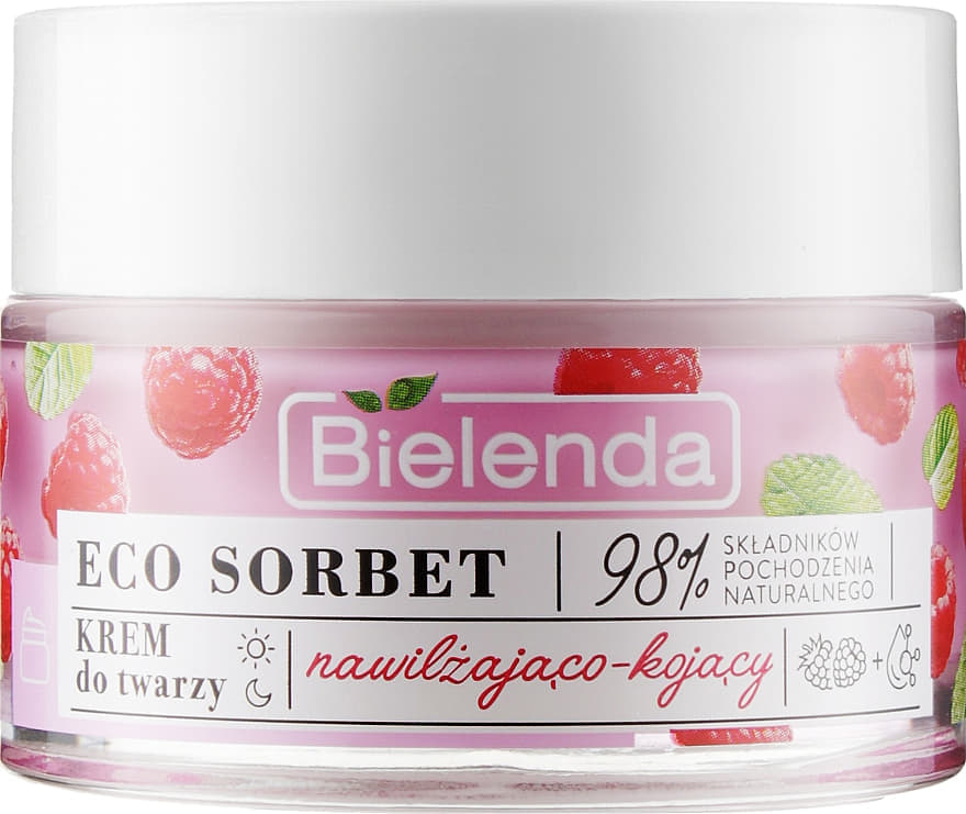 *Крем для лица Bielenda Sorbet Raspberry Увлажняющий Успокаивающий 50 мл