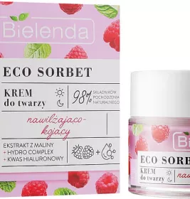 *Крем для лица Bielenda Sorbet Raspberry Увлажняющий Успокаивающий 50 мл
