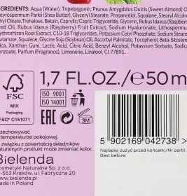 *Крем для лица Bielenda Sorbet Raspberry Увлажняющий Успокаивающий 50 мл