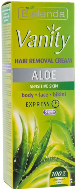 *Крем Bielenda Vanity для депиляции тела Алоє 100мл