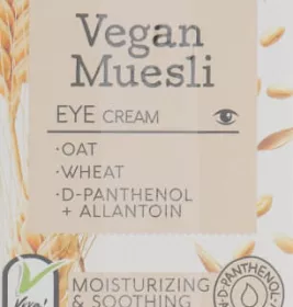 *Крем для кожи вокруг глаз Bielenda Vegan Muesli овёс+пшеница 15мл