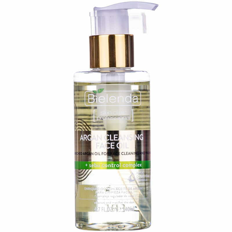 *Олія арганова Bielenda Sebu Control для очищення обличчя 140мл