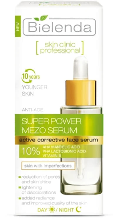 *Сироватка для обличчя Bielenda з мигдальною кислотою 30мл