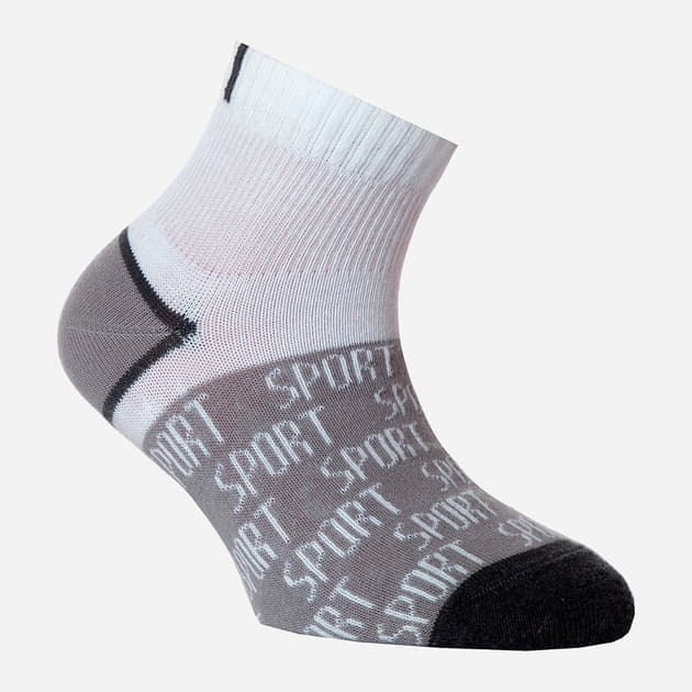 *Шкарпетки дит. CONTE Active 13С-34СП-312 білий-сірий р.16