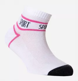 *Шкарпетки дит. CONTE Active 13С-34СП-316 білий-рожевий р.20