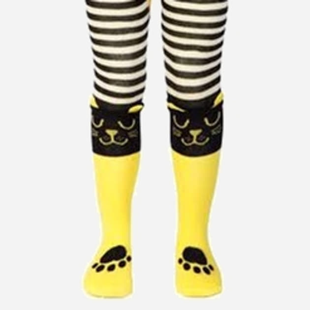 *Колготи дит. CONTE Tip-Top 17С-60СП-446 чорний-жовтий р.92-98