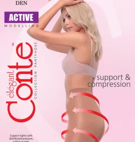 *Колготы жен. CONTE Active 20 den Natural р. 2