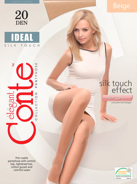 *Колготи жін. CONTE Ideal 20 den beige р. 3