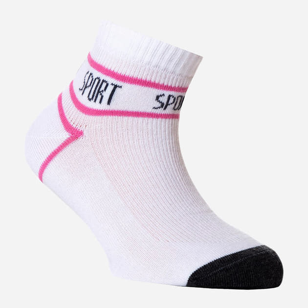 *Шкарпетки дит. CONTE Active 13С-34СП-316 білий-рожевий р.22