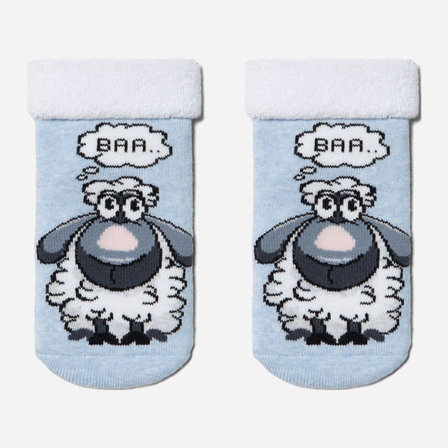 *Шкарпетки дит. CONTE Sof-Tiki 6С-19СП-430 світло-блакитний р.12