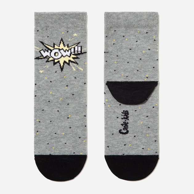 *Шкарпетки дит. CONTE Tip-Top 5С-11СП-395 сірий р.20