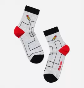 *Шкарпетки дит. CONTE Tip-Top 5С-11СП-397 світло-сірий р.22