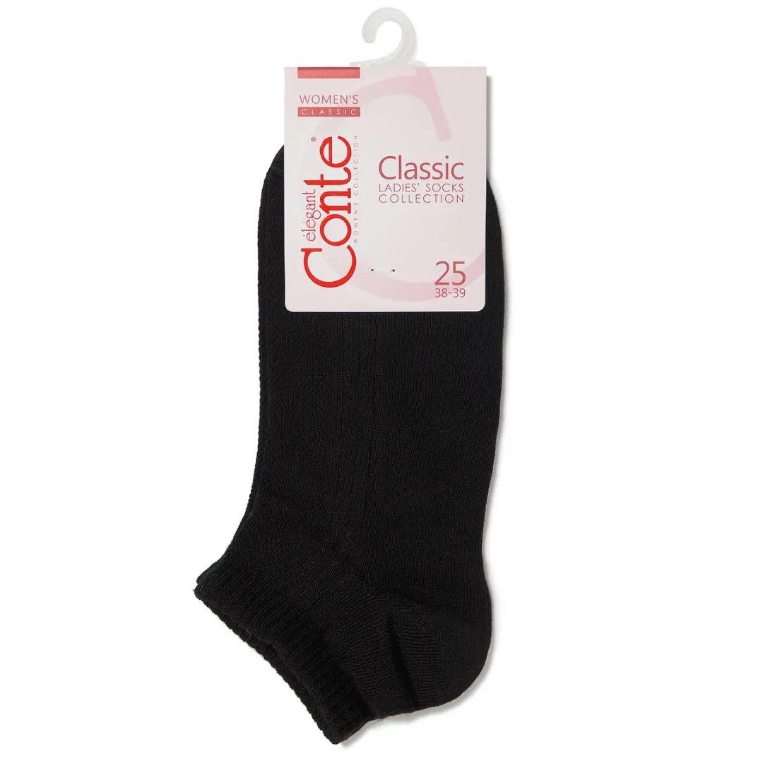 *Шкарпетки жін. CONTE Classic 7С-34СП-016 чорний р.25
