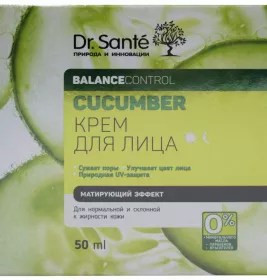 *Крем для обличчя Dr.Sante Cucumber 50мл