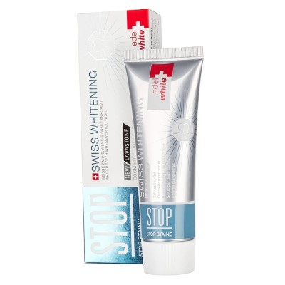 *Зубная паста Edel White Stop Stains для выведения пятен 75мл *Зубная паста Edel White Stop Stains для выведения пятен 75мл