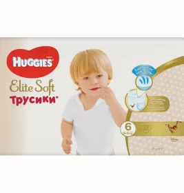 *Трусики-подгузники Huggies Elite Soft р. 6 №32