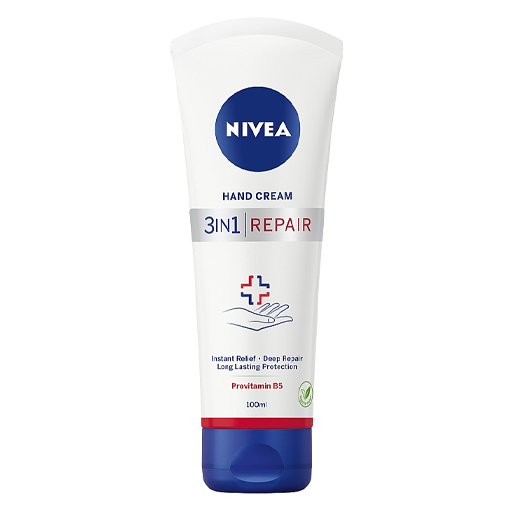 *Бальзам для рук Nivea SOS зволожуючий відновлення 3 в 1 100мл
