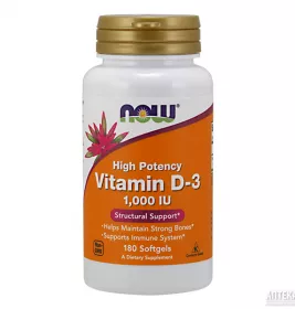 *Now Вітамін D-3 1000 МО капс. м'які №180