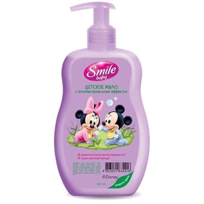 *Мыло детское жидкое Smile baby антибактеріальне 300мл